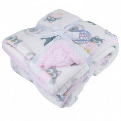 Soft Touch fleece deken meisjes 70 x 100 cm polyester