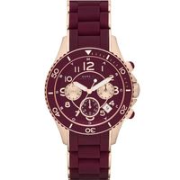 Horlogeband Marc by Marc Jacobs MBM2596 Staal Rood 20mm - thumbnail