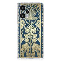 Xiaomi Poco F5 Case Beige Flowers - thumbnail