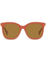 Gucci Eyewear lunettes de soleil à monture carrée - Rose