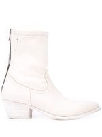 RTA bottines Western - Blanc