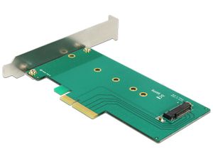 Delock 89472 PCI Express x4-kaart > 1 x interne NVMe M.2 Key M 110 mm - Low Profile Form Factor