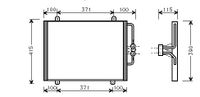 AIRCO CONDENSOR 43005201 - thumbnail