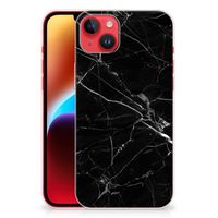 iPhone 14 Plus TPU Siliconen Hoesje Marmer Zwart - Origineel Cadeau Vader - thumbnail