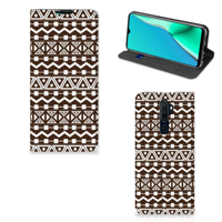 OPPO A5 (2020) | A9 (2020) Hoesje met Magneet Aztec Brown