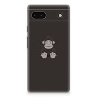 Google Pixel 6A Telefoonhoesje met Naam Gorilla - thumbnail