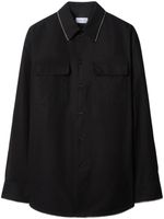 Off-White zip-edge cotton shirt - Noir