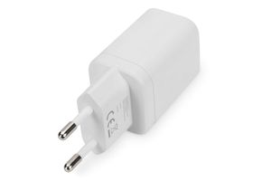 Digitus DA-10062 USB-oplader 30 W Thuis, Binnen Uitgangsstroom (max.) 3 A Aantal uitgangen: 2 x USB-C, USB-A