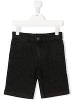 Stella McCartney Kids short droit en jean - Noir