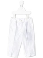 Dolce & Gabbana Kids pantalon droit classique - Blanc - thumbnail