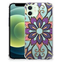 iPhone 12 Mini Case Purple Flower