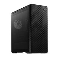 ADATA XPG Defender PRO Mid-Tower PC-chassis, Full-Size E-ATX Dimension met Mesh Front Panel Design, ARGB Strips Lighting, Verwijderbare Stoffilter, I/O USB 3.0 Poorten, Zwart, One Size