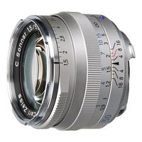 Zeiss ZM C Sonnar T* 50mm f/1.5 objectief Zilver - thumbnail