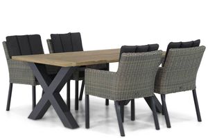 Garden Collections Oxbow/Cardiff 180 cm dining tuinset 5-delig