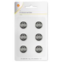 Batterijen Shell knoopcel - CR2025 - 6x stuks - Lithium   - - thumbnail