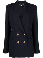 Stella McCartney blazer à boutonnière croisée - Bleu