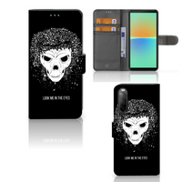 Telefoonhoesje met Naam Sony Xperia 10 IV Skull Hair