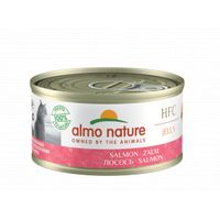 Almo Nature HFC Jelly zalm natvoer kat (70 g) 6 x 70 g