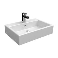 Ideal Standard Strada wastafel 50x42cm met overloop met 1 kraangat Ideal plus wit K0777MA