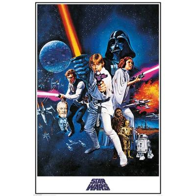 Poster Star Wars A New Hope One Sheet 61x91,5cm Poster Star Wars A New Hope One Sheet 61x91,5cm