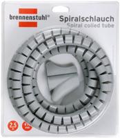 Brennenstuhl Spiraalslang, lengte 2,5 m, diameter 20 mm, grijs, 1164360