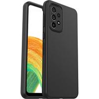 OtterBox Sleek Series-hoesje voor Samsung Galaxy A33 5G, schokbestendig, valbestendig, ultradun, beschermende, getest volgens militaire standaard, Zwart, Geen Retailverpakking