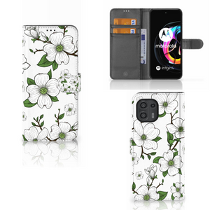 Motorola Edge 20 Lite Hoesje Dogwood Flowers