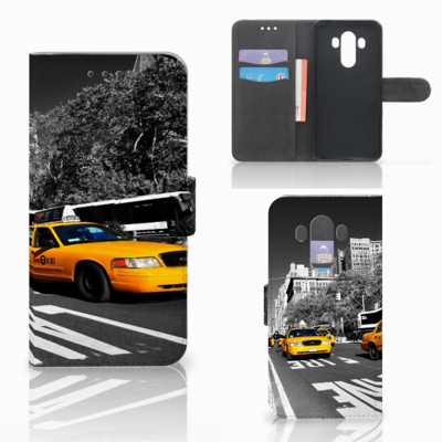 Huawei Mate 10 Pro Flip Cover New York Taxi Huawei Mate 10 Pro Flip Cover New York Taxi