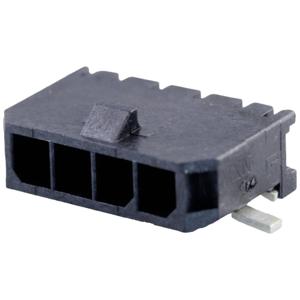 Molex 436500414 Male header, inbouw (standaard) Totaal aantal polen: 4 Rastermaat: 3.00 mm Inhoud: 1 stuk(s) Tape on Full reel