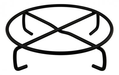 The Windmill onderzetter Trivet 23 cm staal 265 gram zwart