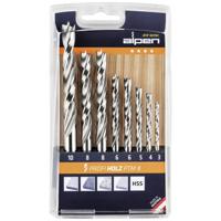 Alpen 600093100 Hout-spiraalboorset 8-delig 3 mm, 4 mm, 5 mm, 6 mm, 8 mm, 10 mm Cilinderschacht 1 set(s) - thumbnail