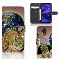 Huawei Mate 20 Lite Telefoonhoesje met Pasjes Roofdieren