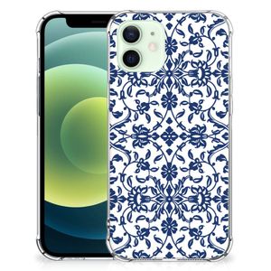 iPhone 12 Mini Case Flower Blue