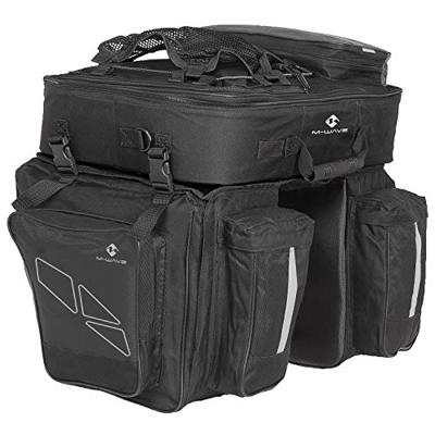 M-Wave Bagagetas 3-voudig Traveller, zwart/grijs, 62 l