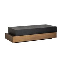 Richmond Salontafel Cambon Eiken, 140 x 65cm - Bruin - thumbnail