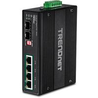 Trendnet TI-PG62B netwerk-switch Unmanaged L2 Gigabit Ethernet (10/100/1000) Power over Ethernet (PoE) Zwart - thumbnail