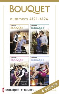 Bouquet e-bundel nummers 4121 - 4124 - Michelle Smart, Heidi Rice, Andie Brock, Susan Stephens - ebook