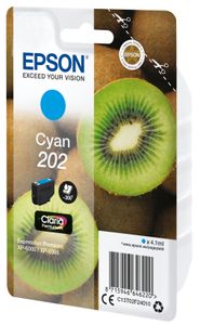 Epson Inktcartridge T02F2, 202 Origineel Cyaan C13T02F24010