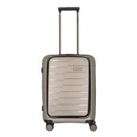 Travelite Air Base 4 Wiel Trolley S champagne metallic Harde Koffer