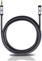 Oehlbach i-Connect J-35 EX Jackplug Audio Verlengkabel [1x Jackplug male 3,5 mm - 1x Jackplug female 3,5 mm] 5.00 m Zwart Vergulde steekcontacten