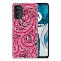 Motorola Moto G52/G82 Hoesje maken Swirl Pink