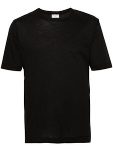 DRIES VAN NOTEN t-shirt en coton à col rond - Noir