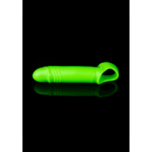 Ouch! by Shots Smooth, Stretchable Penis Sheath - Glow in the Dark