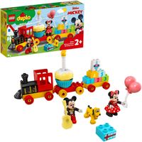 LEGO DUPLO - Mickey & Minnie verjaardagstrein constructiespeelgoed 10941 - thumbnail