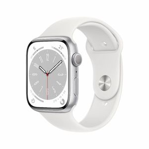 Refurbished Apple Watch Series 8 GPS 41 mm Aluminium Zilver  Als nieuw