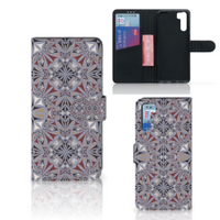 OPPO A91 | Reno3 Bookcase Flower Tiles - thumbnail