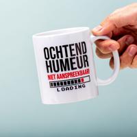 Ochtendhumeur Niet Aanspreekbaar Mok