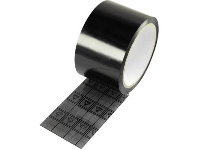 ESD-klittenband 5 x 50 m Zwart (l x b) 50 m x 60 mm TRU COMPONENTS TC-ESDT-BL6050-5S