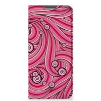 OPPO A96 | A76 Bookcase Swirl Pink - thumbnail