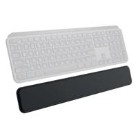 Logitech MX Palm Rest voor MX KEYS, Premium, No-Slip Ondersteuning voor Urenlang comfortabel typen - Zwart